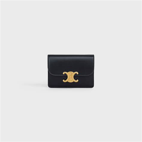 celine card holder triomphe.